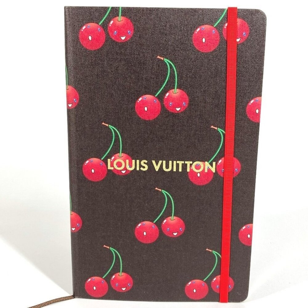 Louis Vuitton Cherry Notebook Mm Jane Cherry Memo Pad Notebook Unused
